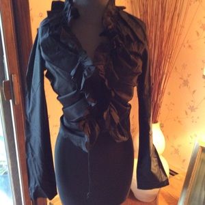 Great black ruched top